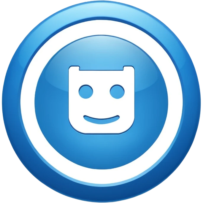 Blue roblox verified button emoji