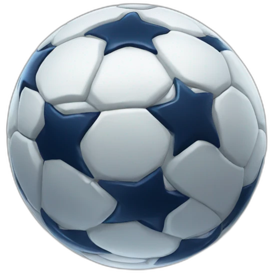 The champions league logo emoji