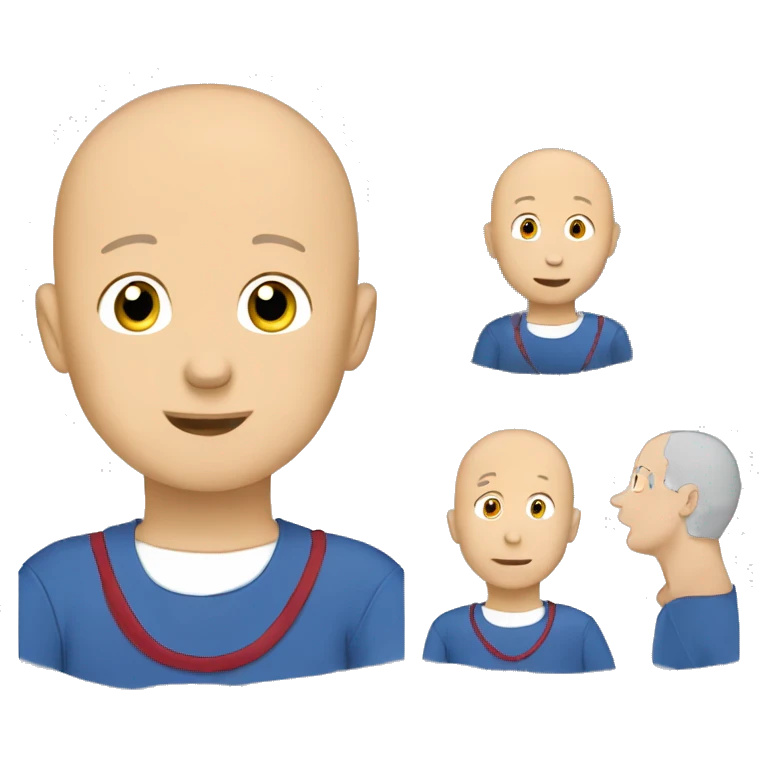 caillou from goanimate emoji