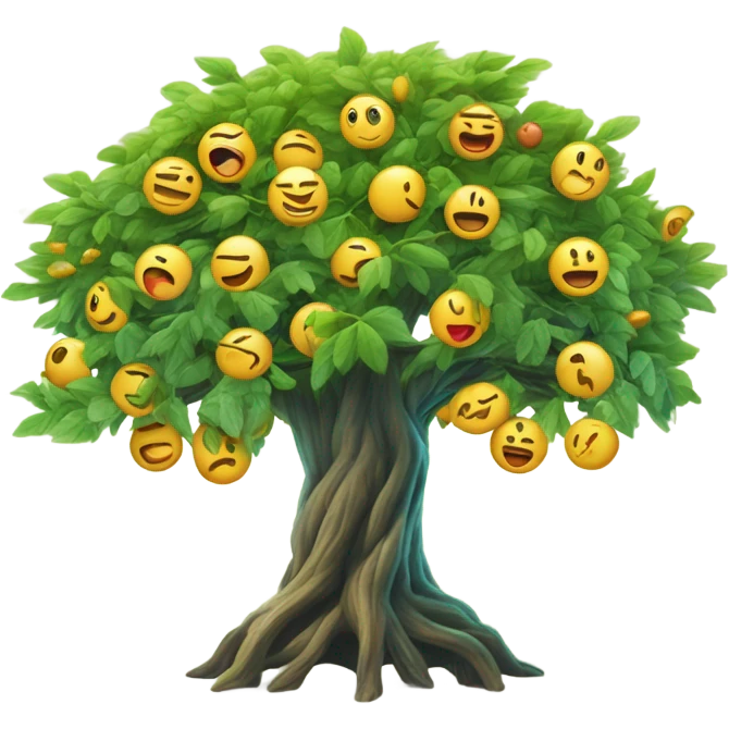 Árbol de la vida emoji