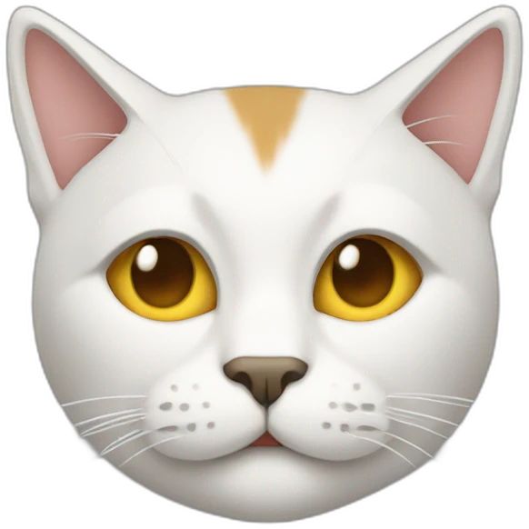 The cat writing programs. emoji