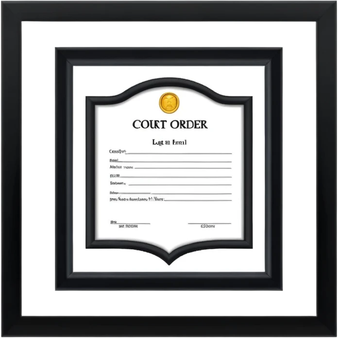 court order item emoji