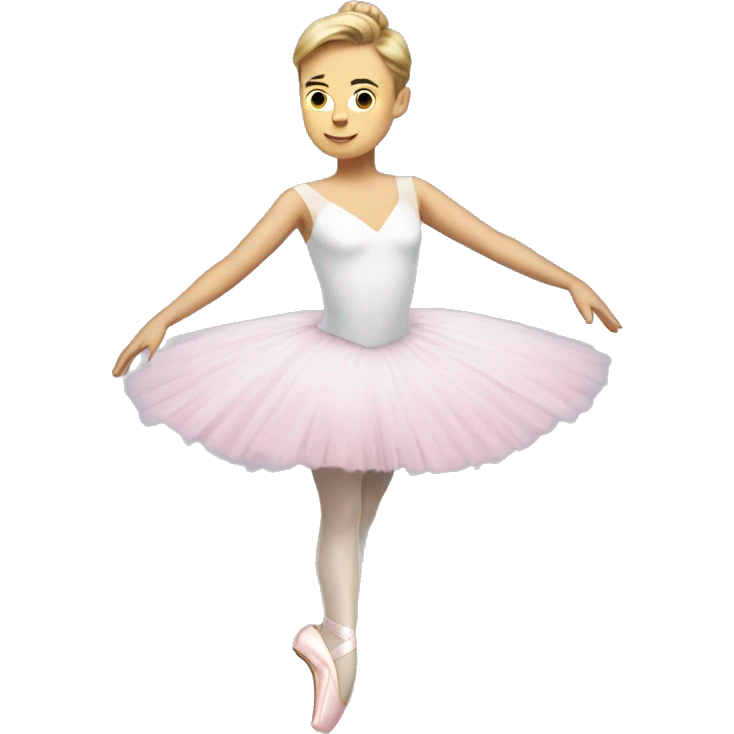 Elon Musk as a ballerina emoji