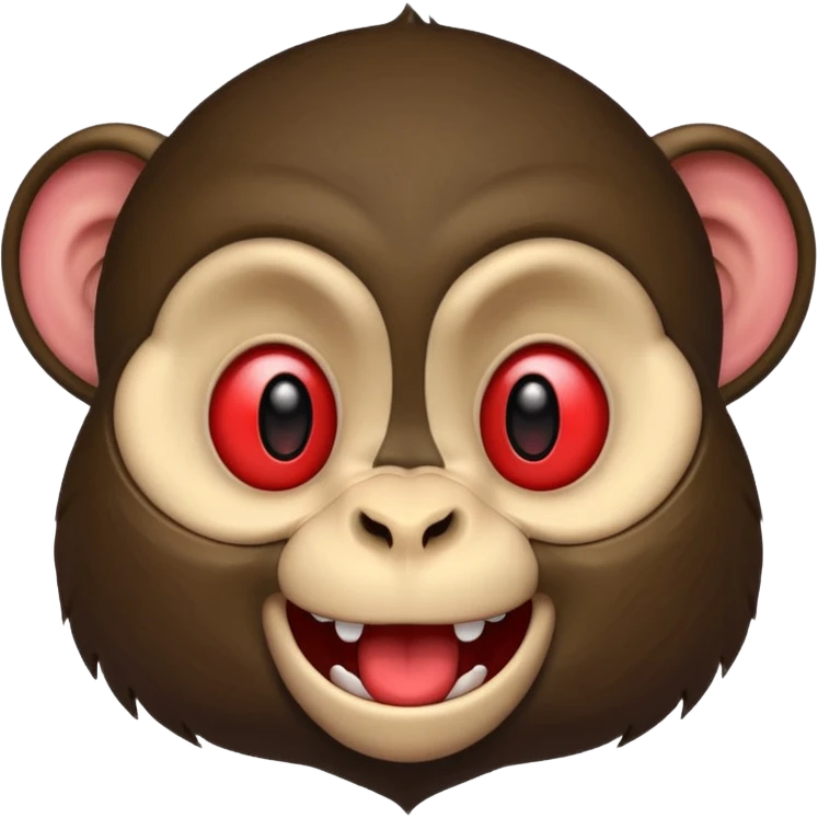 Fusiona estos dos emojis: 🙈😈 emoji