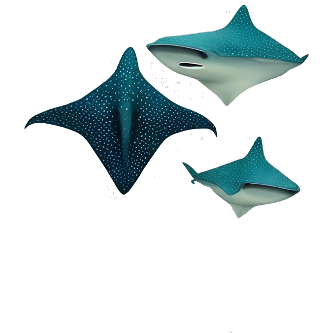 Spotted Eagle Rays emoji