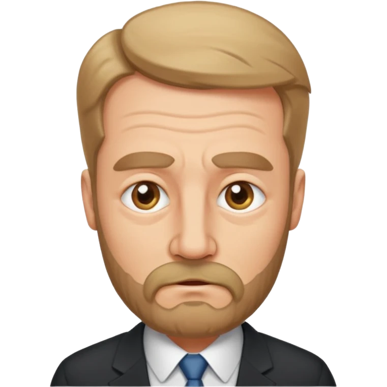 Tired caucasian male business man

marked baggy eyes, light beard emoji