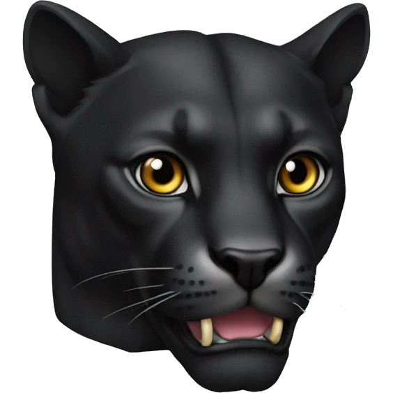 Animal pantera negra emoji