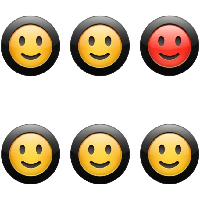 Play buttons black emoji