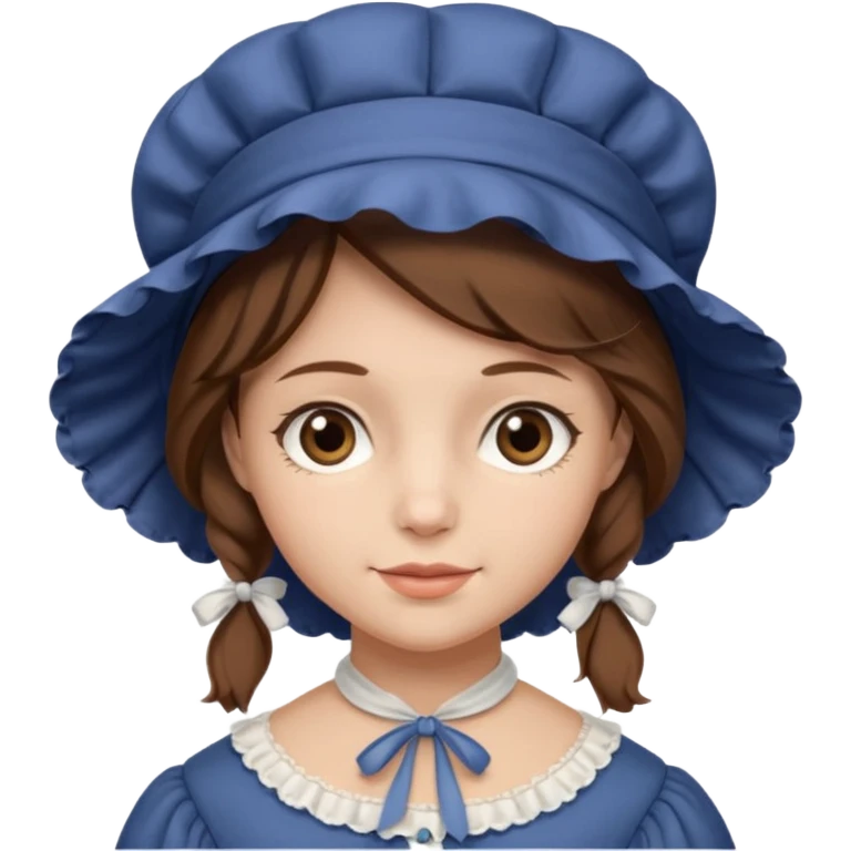 1800's european female emoji