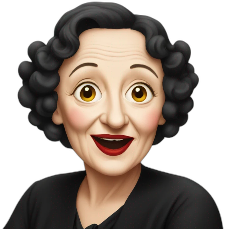 Edith Piaf emoji