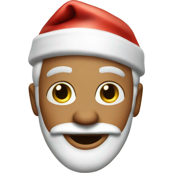 santa klaus at candlelight music show emoji