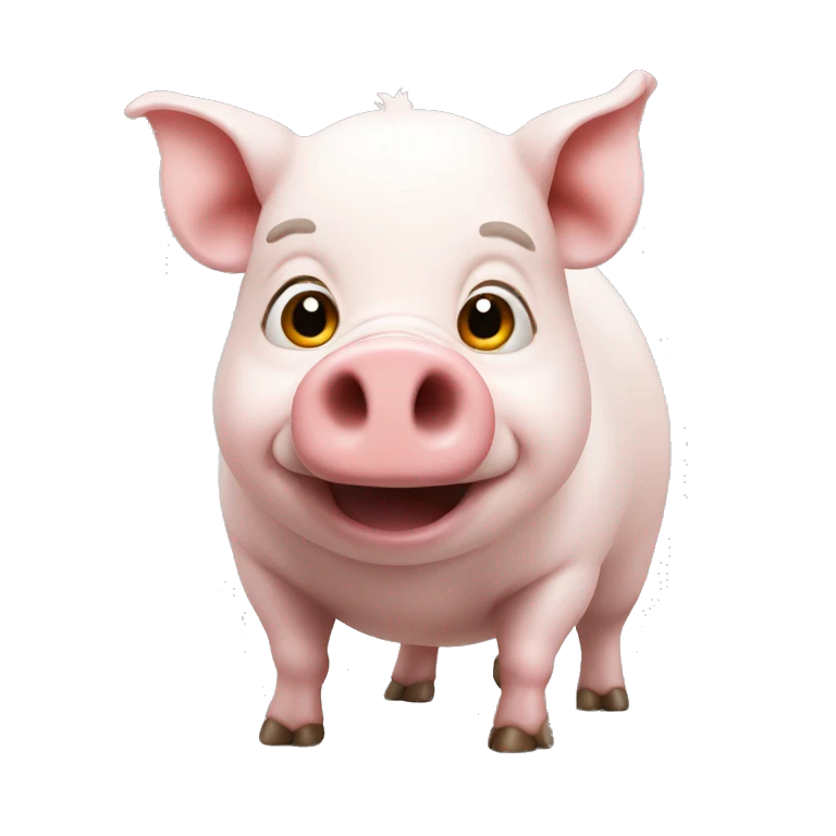 un cochon coquin emoji