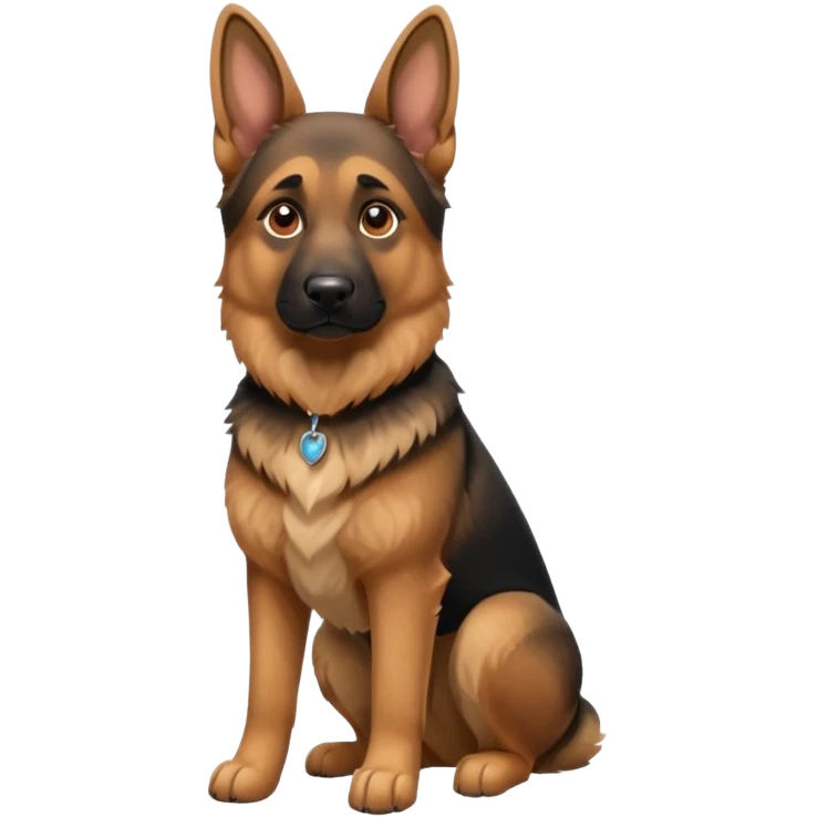 German Shepherd emoji