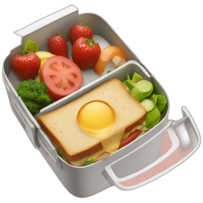 lunch box emoji