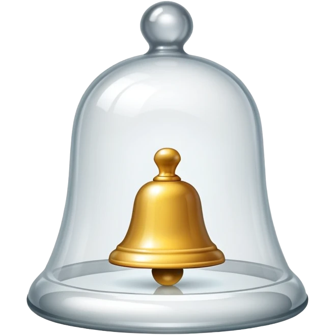 Glass bell  emoji