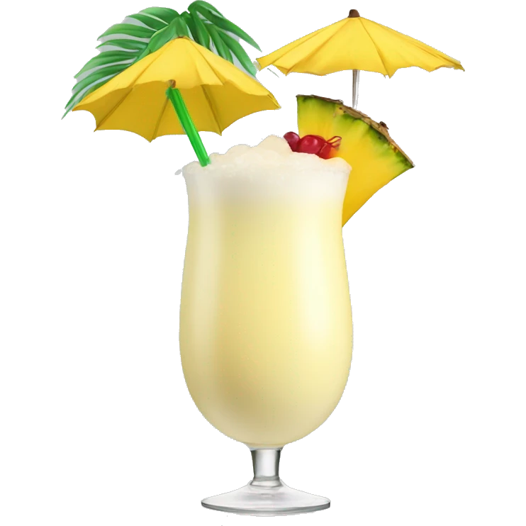 Pina colada emoji