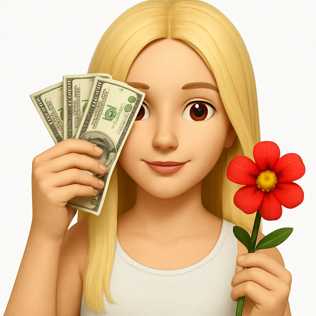 flower emoji