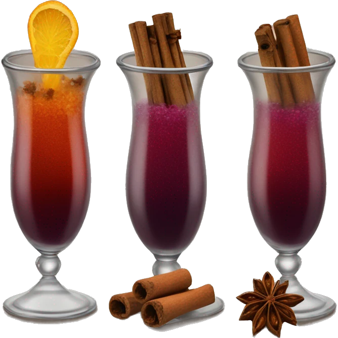 create a ticker with mulled wine spices and it steams emoji