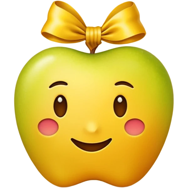 Apple-style emoji, minimal shading, simple gradients.
Keep the original emoji style and shape exactly the same.
Change the ribbon color to a vivid yellow.
Flat emoji style, clean vector look, no extra elements, no text, transparent background. emoji