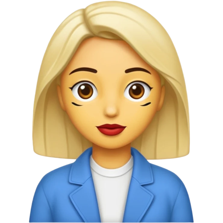 Mavi kutucuğun içerisinde beyaz tik emoji