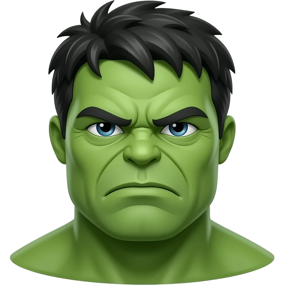 sad hulk emoji