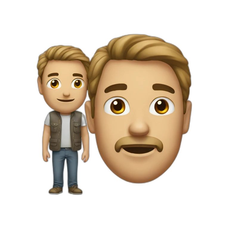homme qui fait pipi emoji