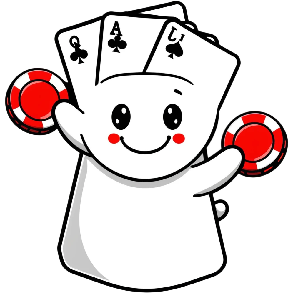 poker chip playing with poker chips emoji