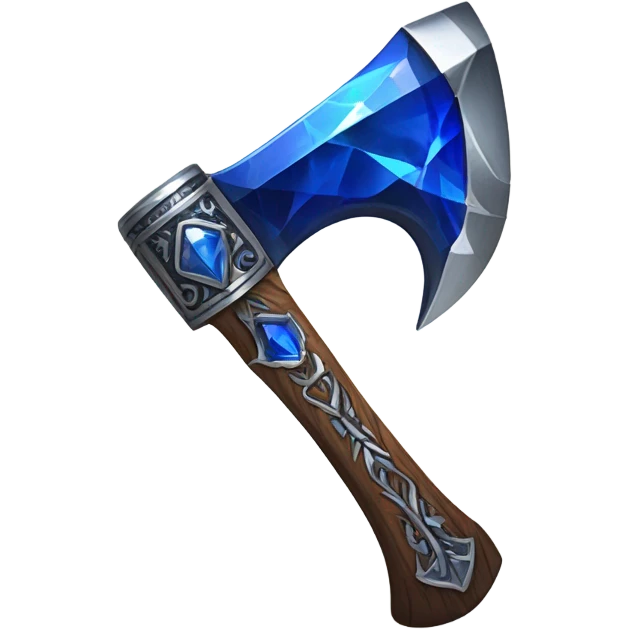 Sapphire Axe emoji