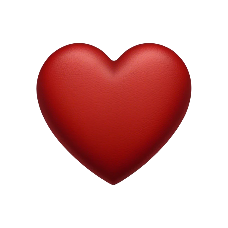 dark red heart emoji
