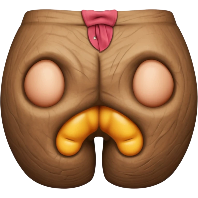 Butt hole emoji