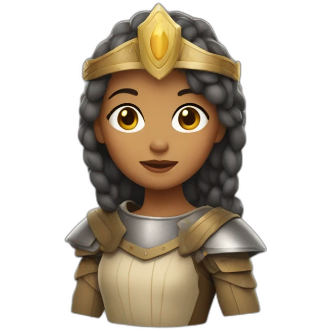 cute joan of ark emoji