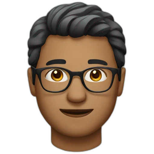 men with glasses emoji