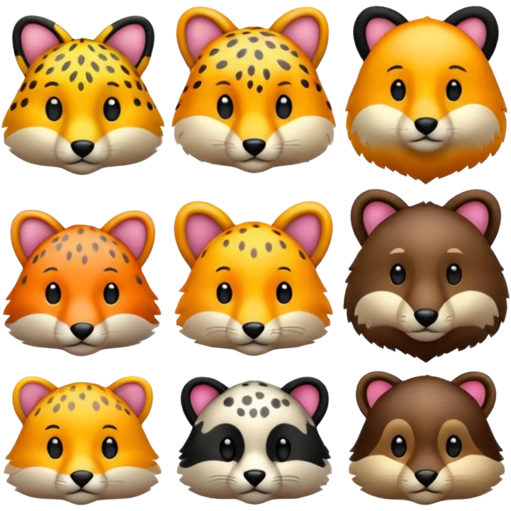 spotted animals emoji