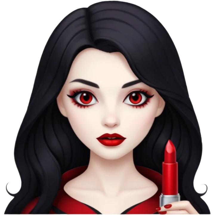 Nosferatu coquette vampire emoji