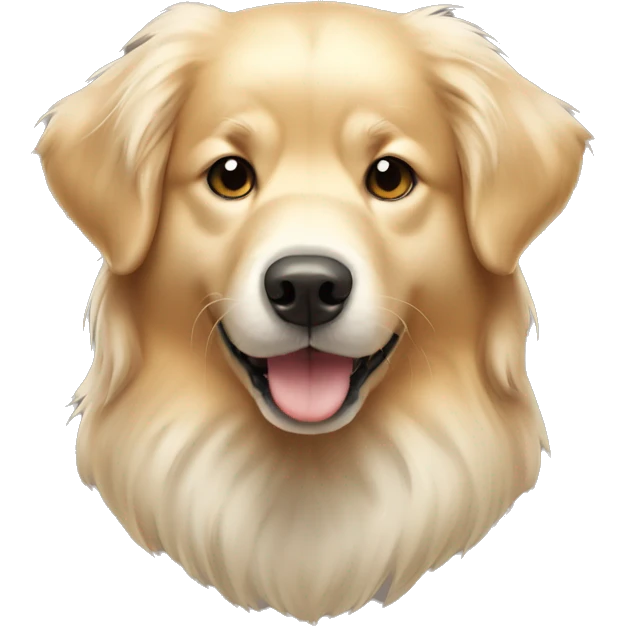 Golden Retriever, Samoyed breed emoji