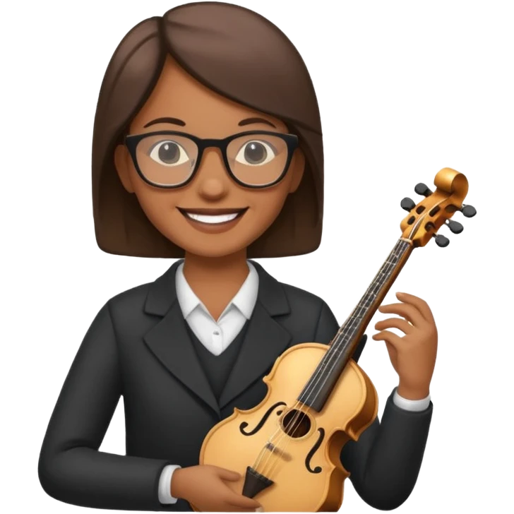 teacher of music emoji