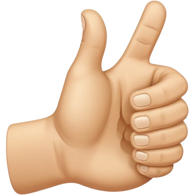 Thumbs up emoji