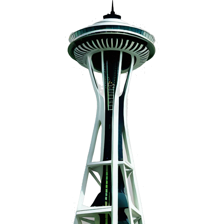 Space needle emoji