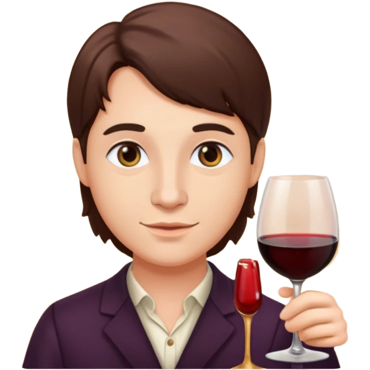 a wine taster emoji