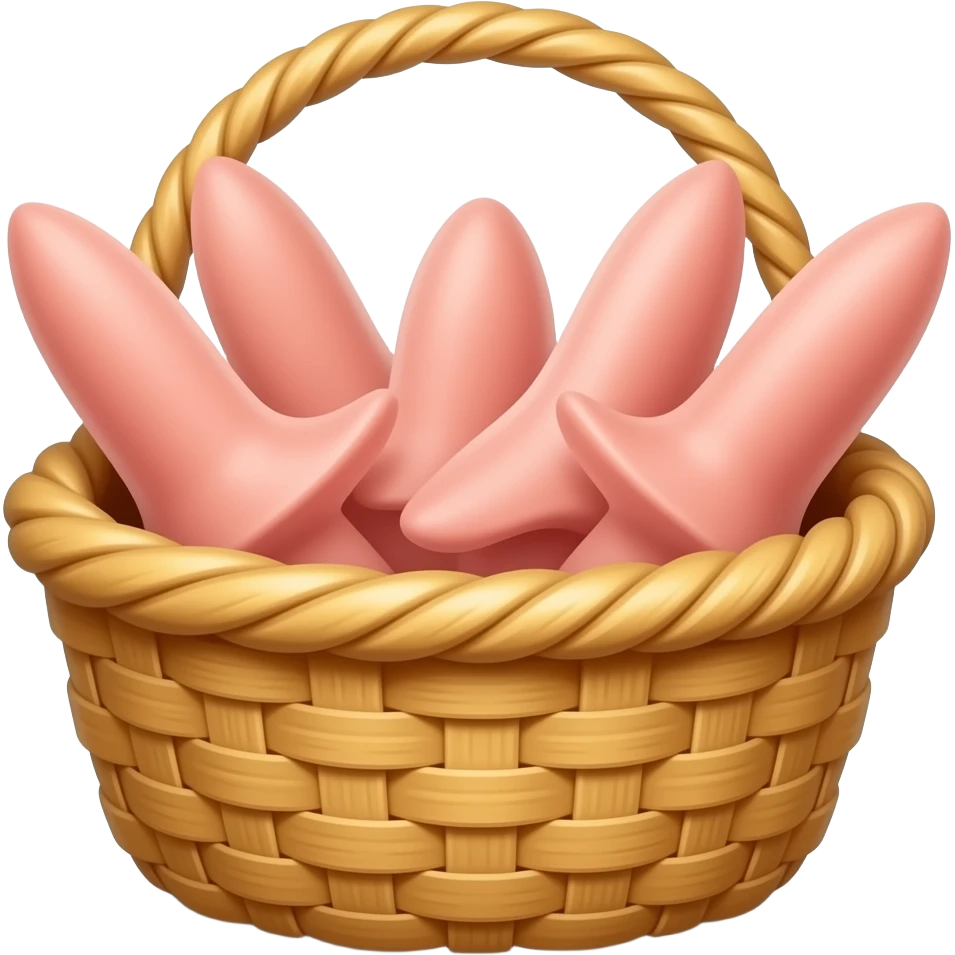 a basket full of dildos emoji