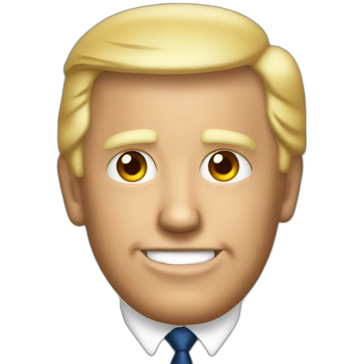 Trump obama bide emoji