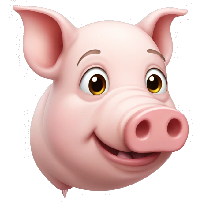 Pig with Mouse emoji