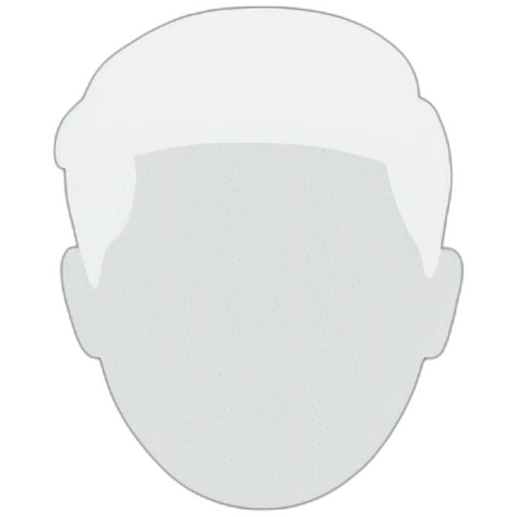 White silhouette emoji