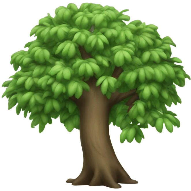 Shaking the tree emoji