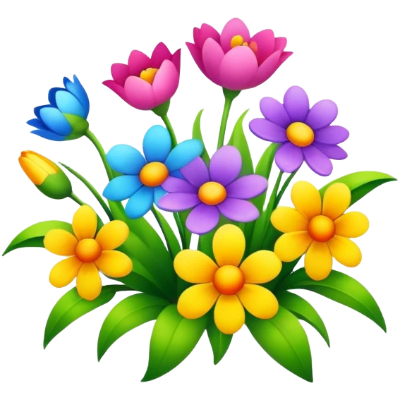 Spring flowers  emoji