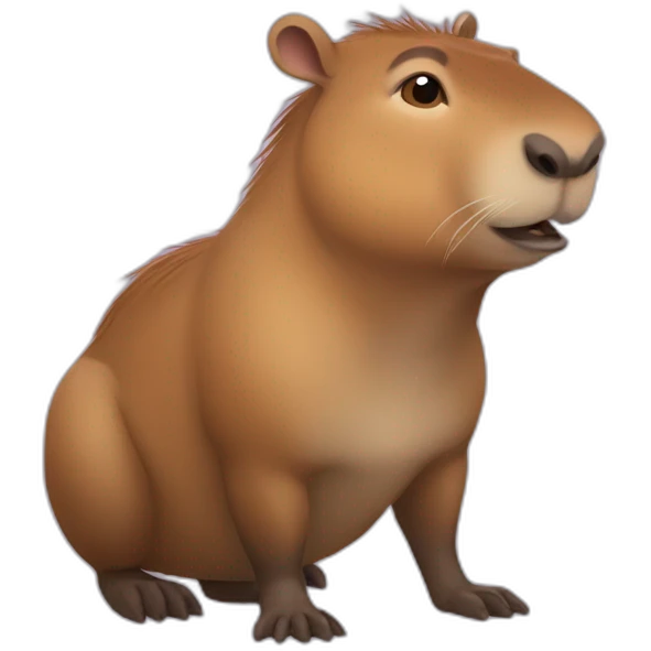 Shrek capybara emoji