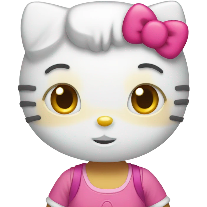 Hello kitty emoji
