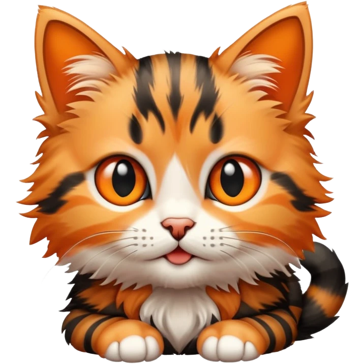 Chaton tigré  emoji
