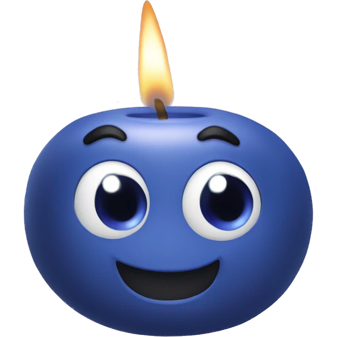 blueberry candle emoji