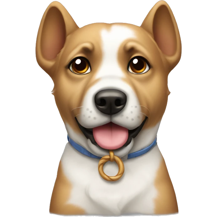 Perro y lazo  emoji
